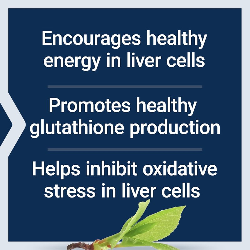 Liver Efficiency Formula - Supports Healthy Liver Function & Antioxidant Levels | Gluten-Free, Non-GMO, 30 Capsules