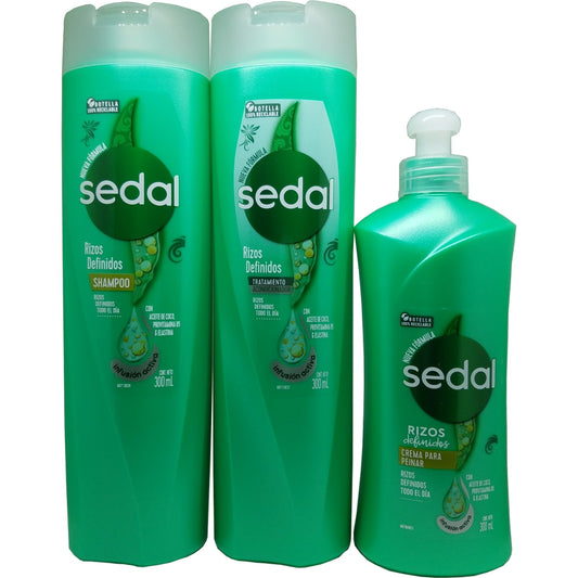 Sedal Rizos Definidos 3 pc Set