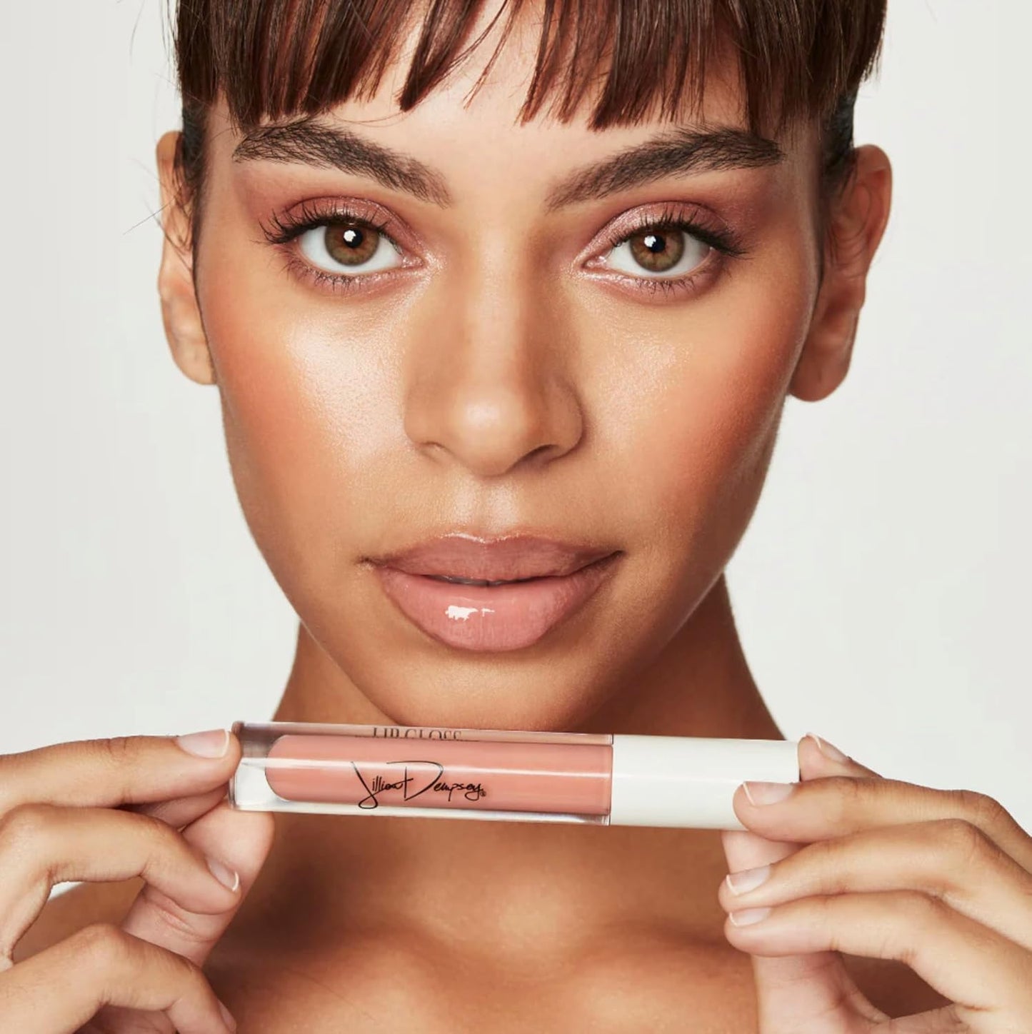 Jillian Dempsey Lip Gloss - Vegan Hydrating Lip Plumper for Smooth Lips | 12ml Plush Nude