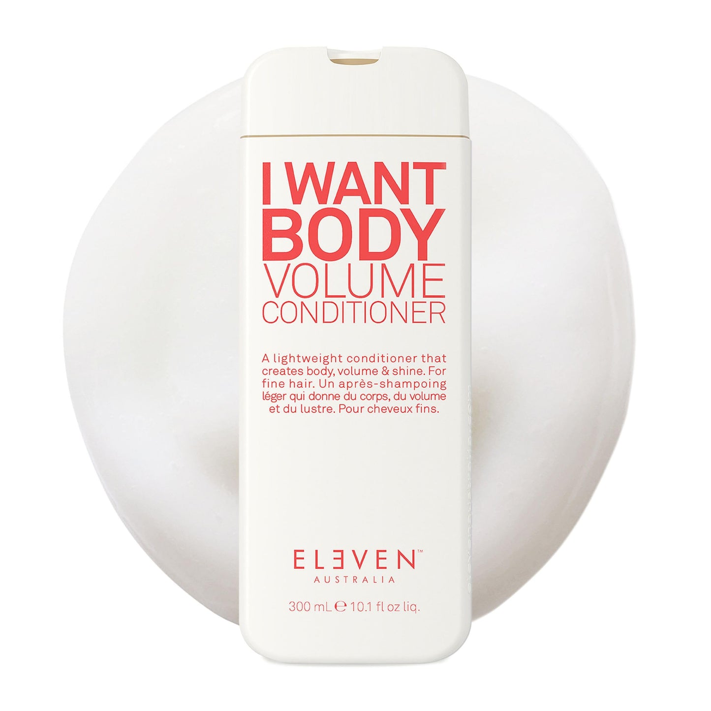 ELEVEN AUSTRALIA I Want Body Volume Hair Conditioner for Women & Men - Volumizing Conditioner for Fine Thin Hair, Adds Body, Lift, & Fullness, Nourishes & Hydrates, Sulfate Free - 10.1 fl oz