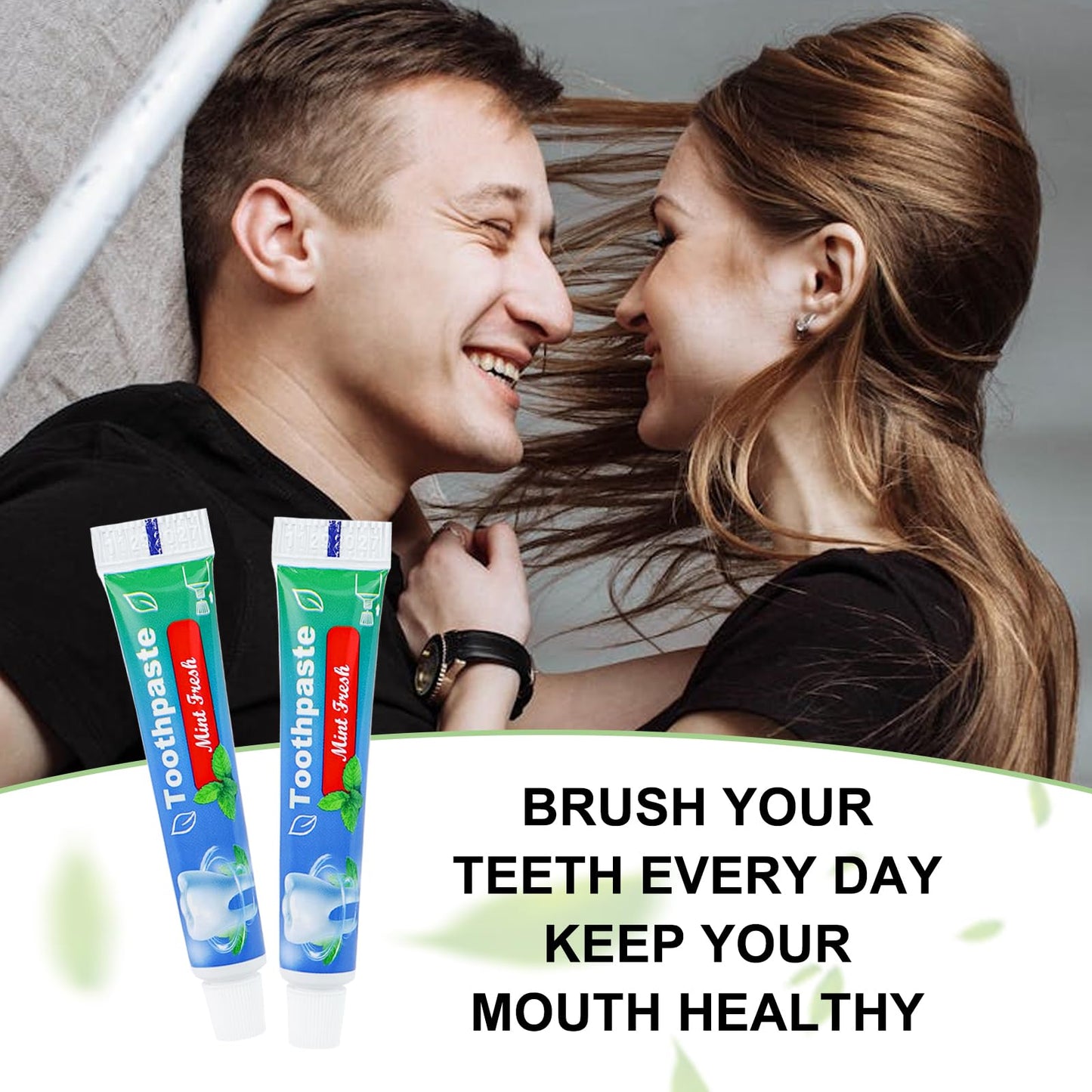 HAIFOTRVA 0.35 oz Bulk Travel Size Toothpaste,200 Tubes 10 Grams Extra Small Toothpastes Travel Size Bulk 0.8x3.5 inches Mint Flavor Mini Disposable Toothpaste for Hotel,Guests,Homeless,Office