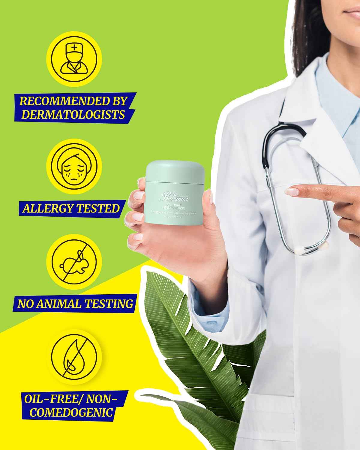 larosanna Australia Soothing Moisturizing Cream for Sensitive Skin