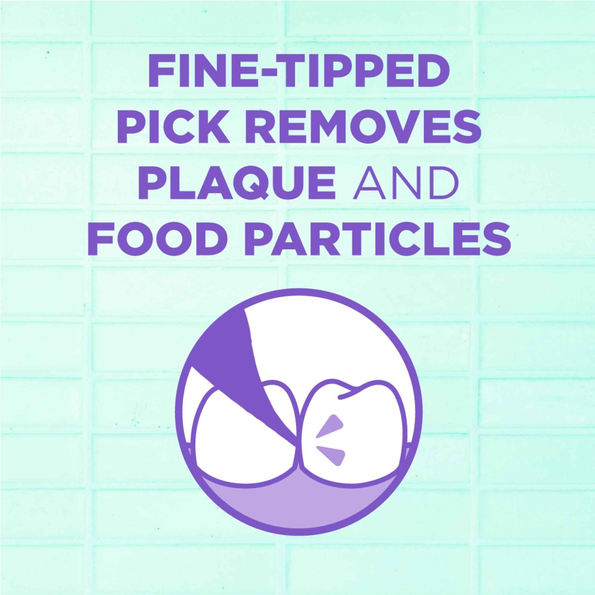 GUM Comfort Slide Floss Picks - Perfect for Tight Teeth - Extra Strong Shred-Resistant Dental Floss, Easy Grip Handle - Dental Flossers for Adults - Fresh Mint Flavor,90 Count (Pack of 6)