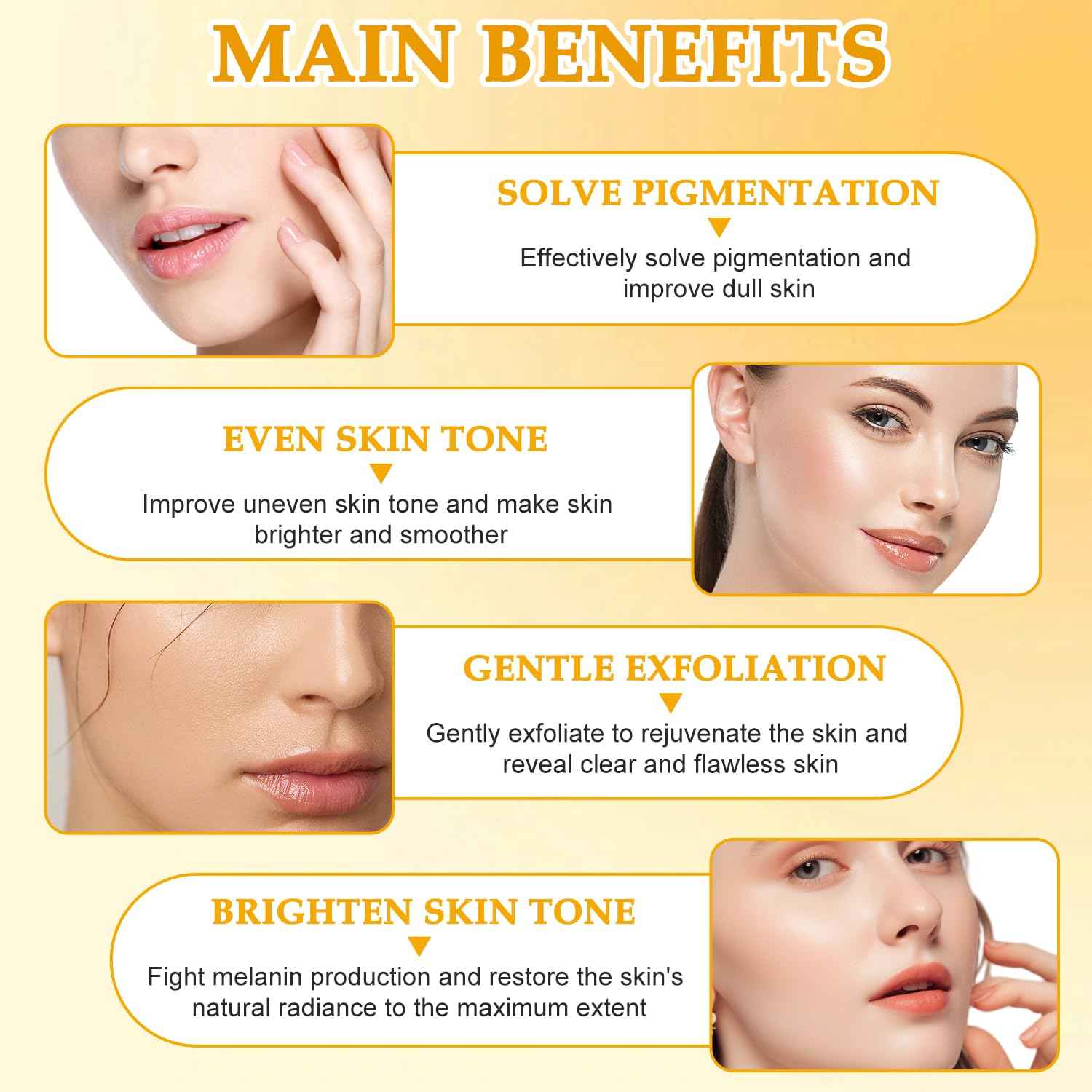 Nicgou Lemon Turmeric Soap, Turmeric Soap Bar for Face ＆ Body, Natural turmeric Handmade soap for All Skin Types (3pcs)