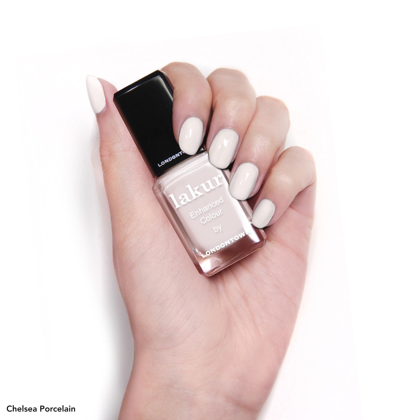 LONDONTOWN The Sophisticate Collection - Full Manicure Nail Polish Kit with Nail Hardener & Base Coat, Gel Genius Top Coat, and 4 Nail Color Shades, 0.40fl oz