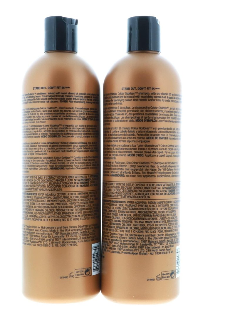Bed Head Shampoo and Conditioner, Color Goddess, 25.36 Fl Oz (Pack of 2)
