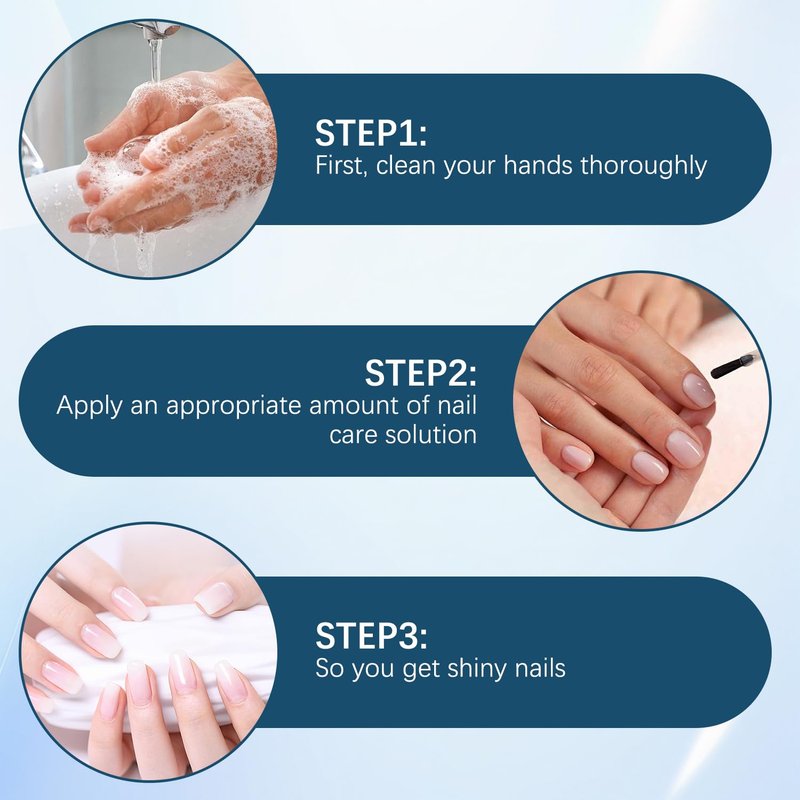 3 Days Nail Care - Strengthening and Hydration, Keratin Amino Acid Formula Nail Treatment Oil, for Dry, Weak & Fragile Nails (2Pcs)