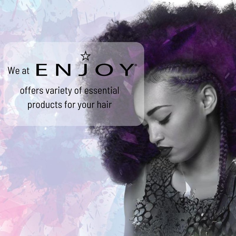Enjoy Volumizing Elixir, Lightweight Root Lifting Styler for Fine Hair, Adds Body, Density & Long‑Lasting Hold, Water‑Based Texturizer, Humidity Resistant, 8.5 Oz