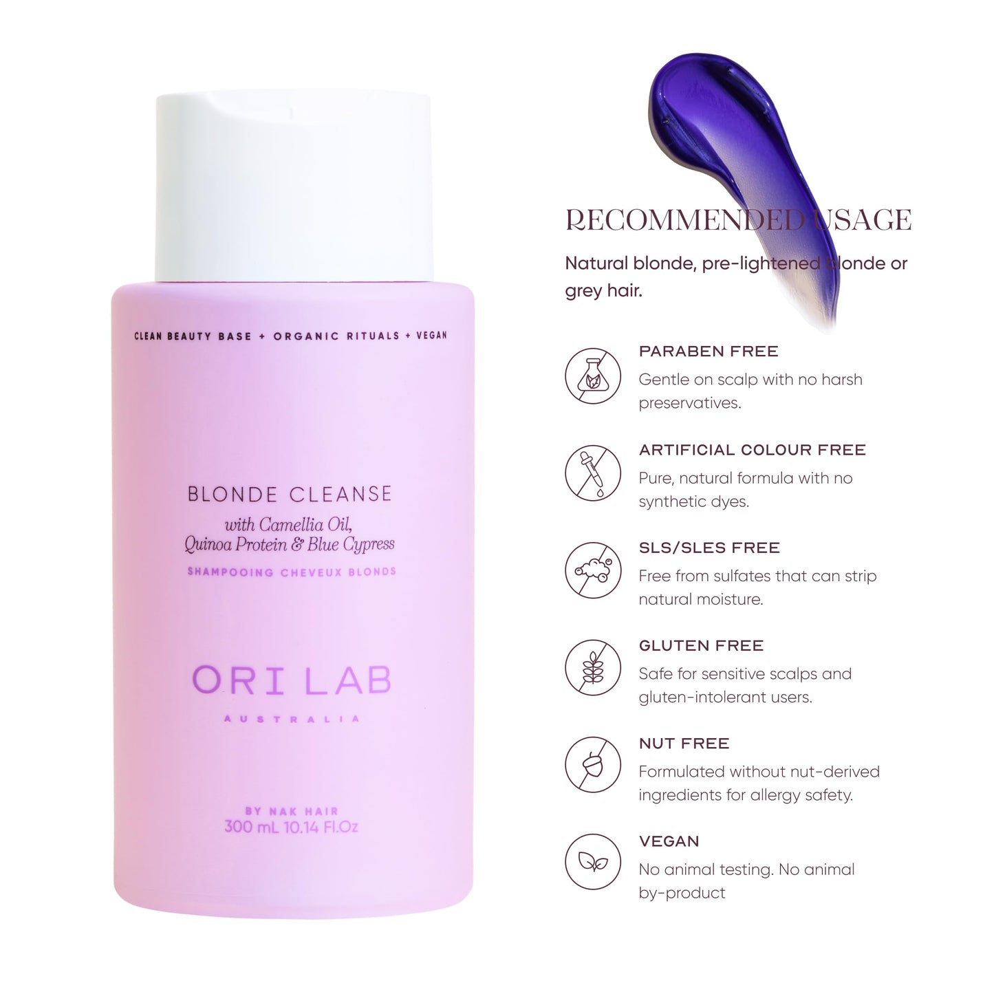 ORI LAB Blonde Cleanse 300ml