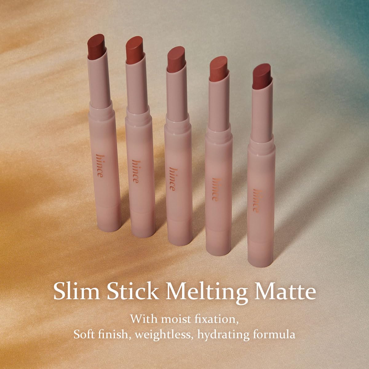 HINCE Slim Stick Melting Matte - Smooth Gliding Hydrating Lip Color | Lightweight Cashmere Finish (DEJA VU)