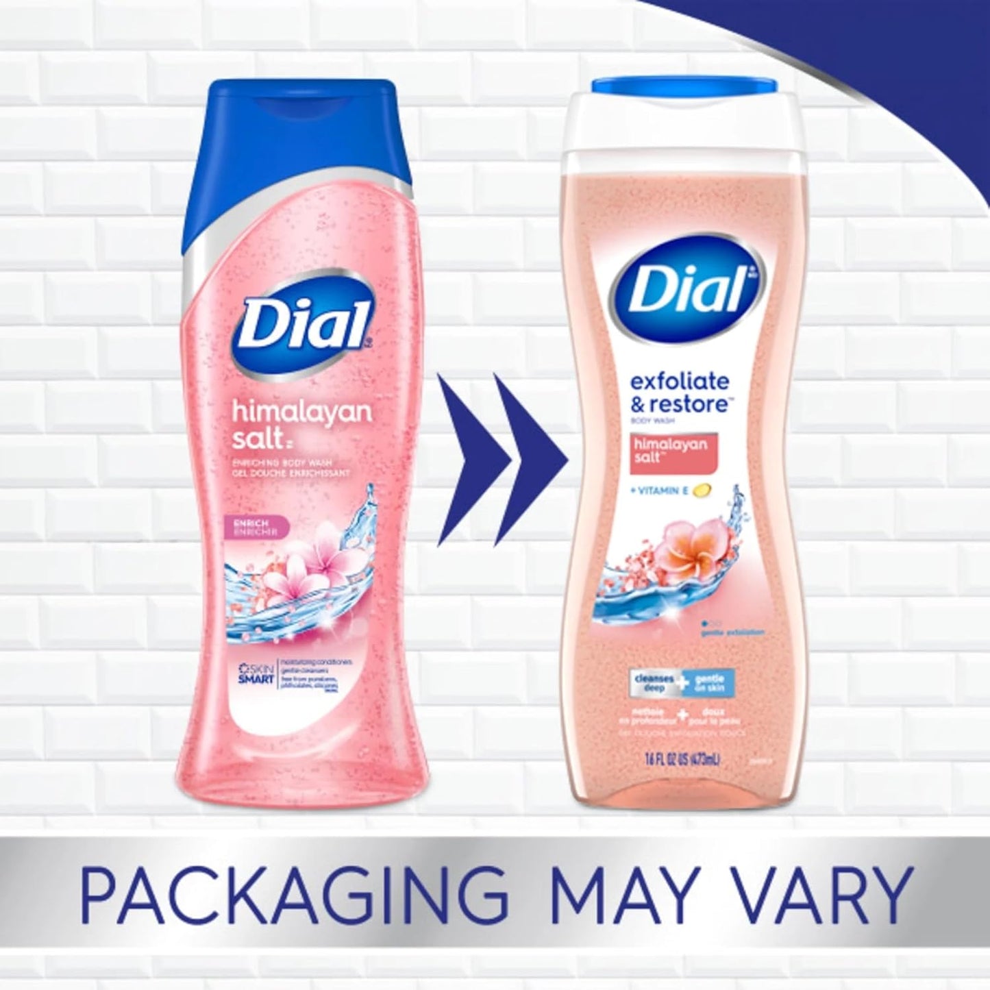 Dial Enriching Body Wash - Himalayan Salt | 16 oz | Pack of 4