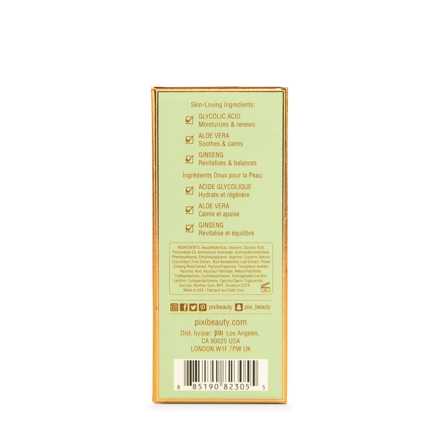Pixi Beauty Glow Tonic Serum | Lightweight Facial Serum | Exfoliating Glycolic Acid Purifies Skin And Enhances Your Natural Glow | 30 ml / 1.01 fl oz