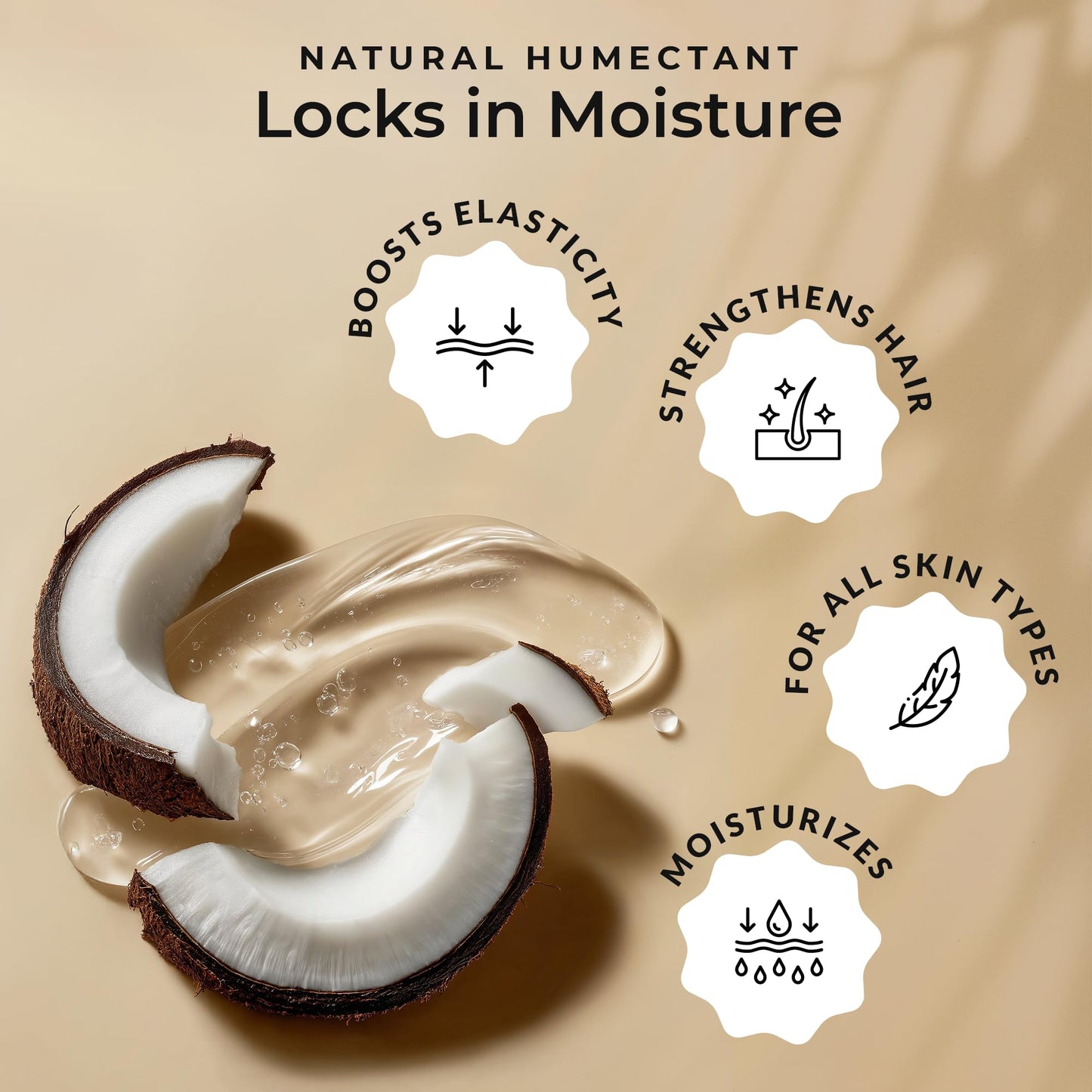 100% Organic Glycerin – USDA Certified - Perfect for DIY Beauty Products, Crafts, and Formulations – Derived From Coconut – Skin and Hair Moisturizer for Deep Hydration – 16 Fl Oz – By Everyday Beauty