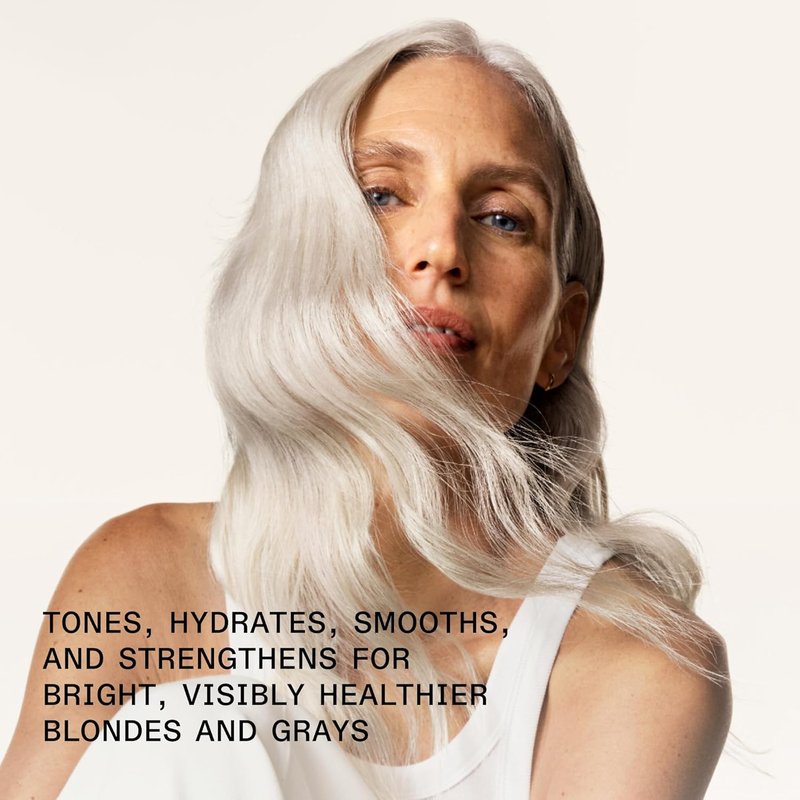 Olaplex Nº.5P Blonde Enhancer Purple Toning Conditioner - Neutralizes Brassiness & Hydrates All Hair Types | 8.5 oz