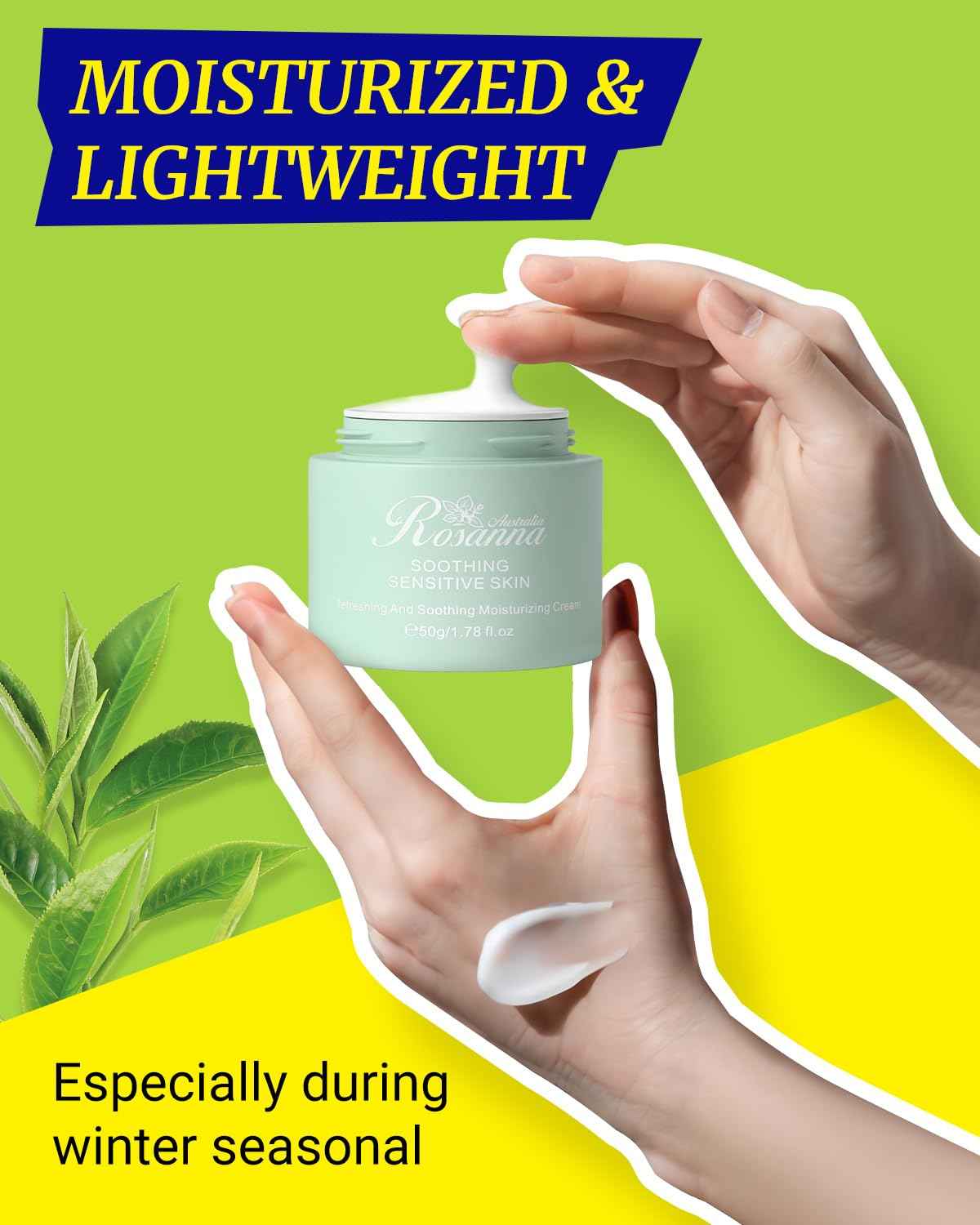 larosanna Australia Soothing Moisturizing Cream for Sensitive Skin