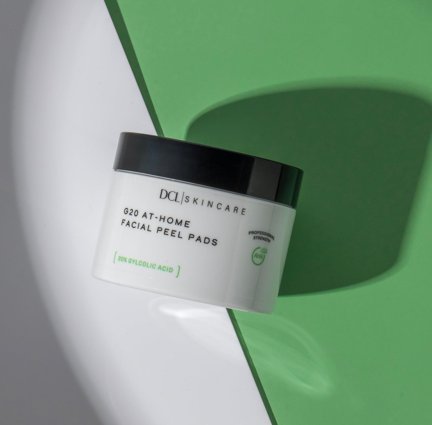 DCL Skincare G20 Glycolic Acid Exfoliating Pads with 20% Glycolic Acid – Skin-Smoothing & Hydrating, 50 Pads