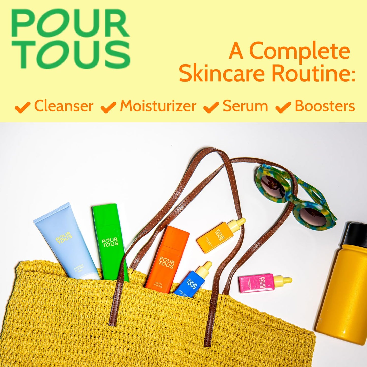Pour Tous Facial Moisturizer (1.7 floz) | Nourishing Face Lotion w/MCT Oil & Cucumber | Safe Plant-Based Skincare For Tweens Teen & Young Adult Skin