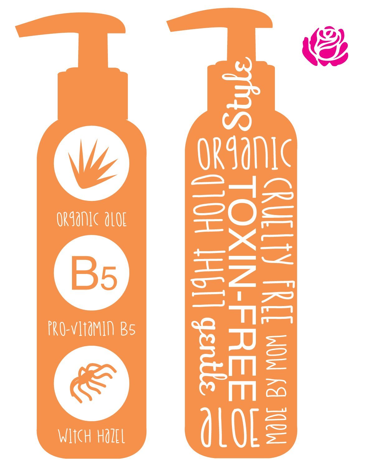 Hair Gel for Kids - Light Hold, Chemical-Free Formula with Organic Aloe Vera & Vitamins | Safe for All Ages