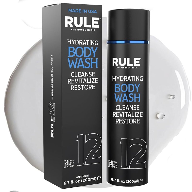 Men's Body Wash - Hydrating Shower Gel with Shea Butter & Aloe Vera | 200 mL