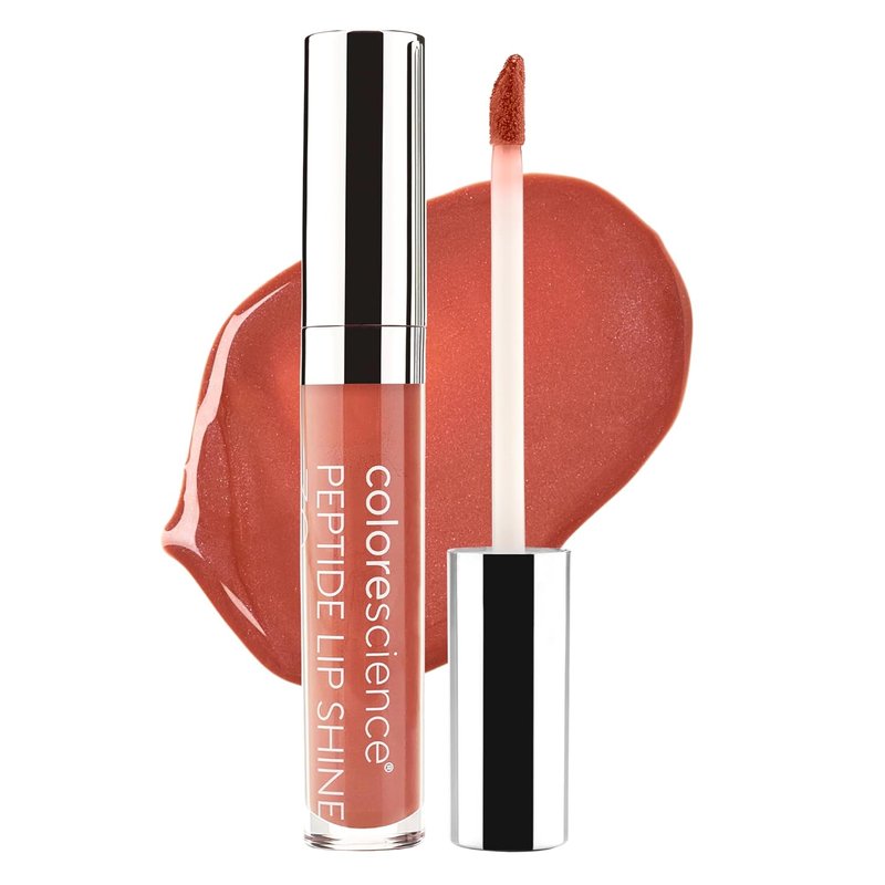 Colorescience Peptide Lip Shine SPF 30 - Hydrating Lip Plumper with Mineral Actives | Buildable Color