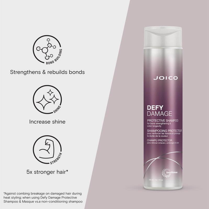 Joico Defy Damage Protective and Repairing Shampoo & Masque Set | Strengthen Bond & Preserve Color | For Fragile Hair
