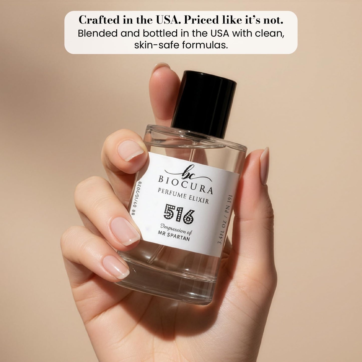 BIOCURA BC Perfume 192 Inspired by Juliette Loves Perfume For Women Replica Fragrance Dupes Eau de Parfum Spray Bottle 3.4 Fl Oz/100ml