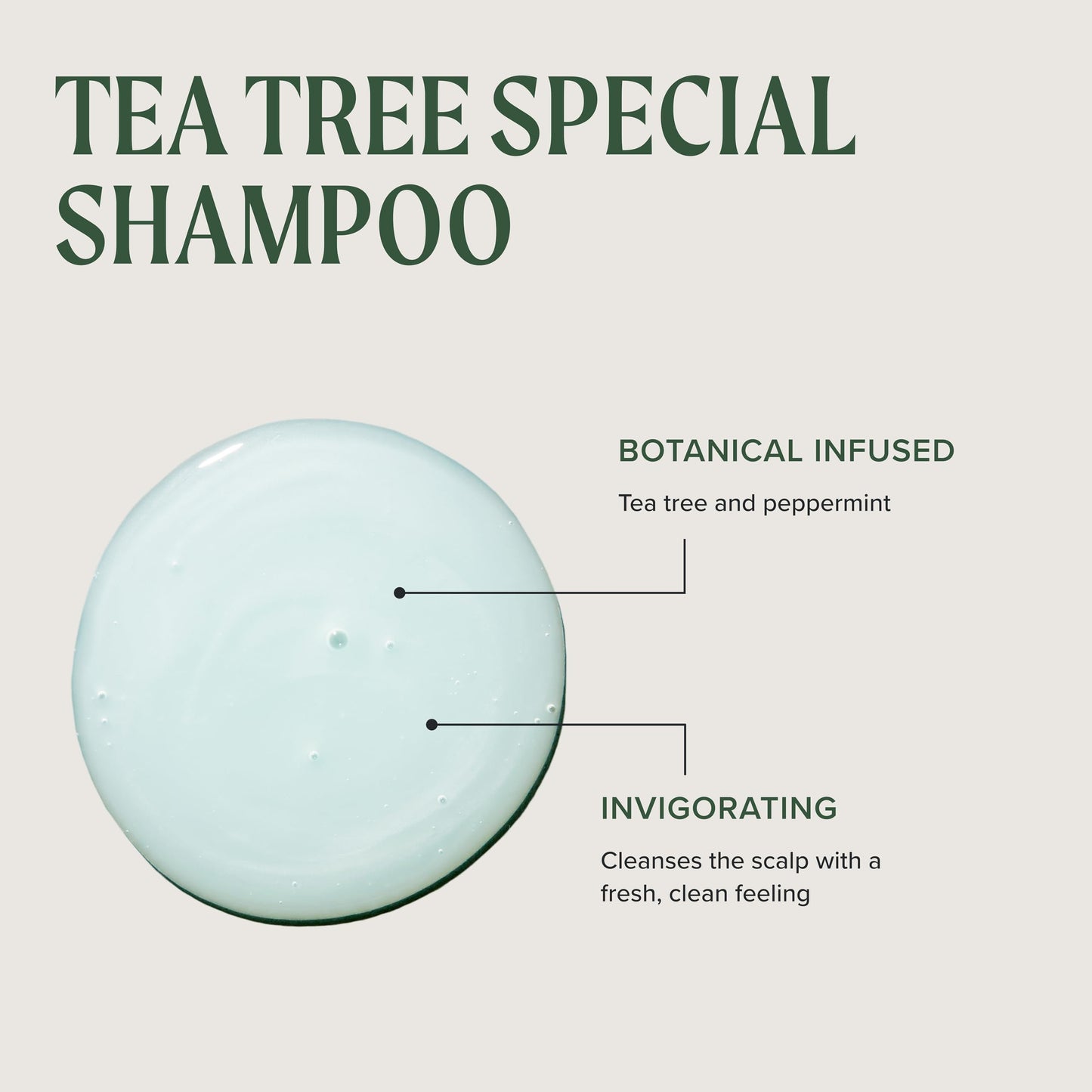 Tea Tree Special Shampoo, Deep Cleans, Refreshes Scalp, For All Hair Types, Especially Oily Hair, 10.14 fl. oz.