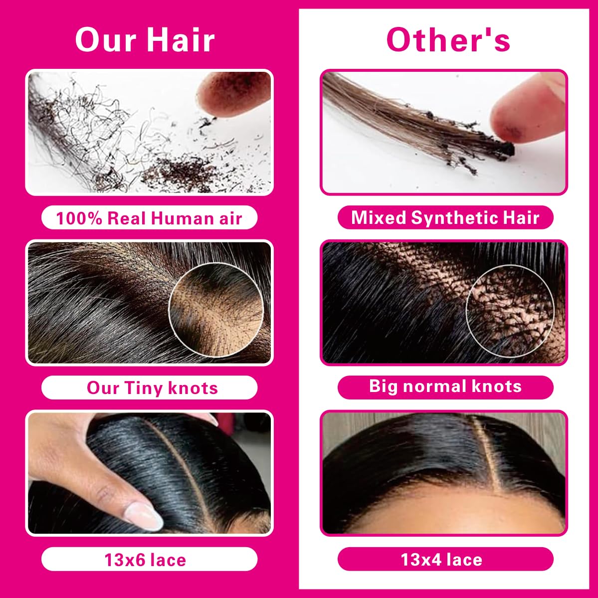 Nikiss 14 Inch Short Bob Wigs 13x6 Deep Wave Curly Bob Wig 200 Density Brazilian Virgin Human Hair Pre Plucked Glueless Lace Frontal Wig for Women Natural Hairline