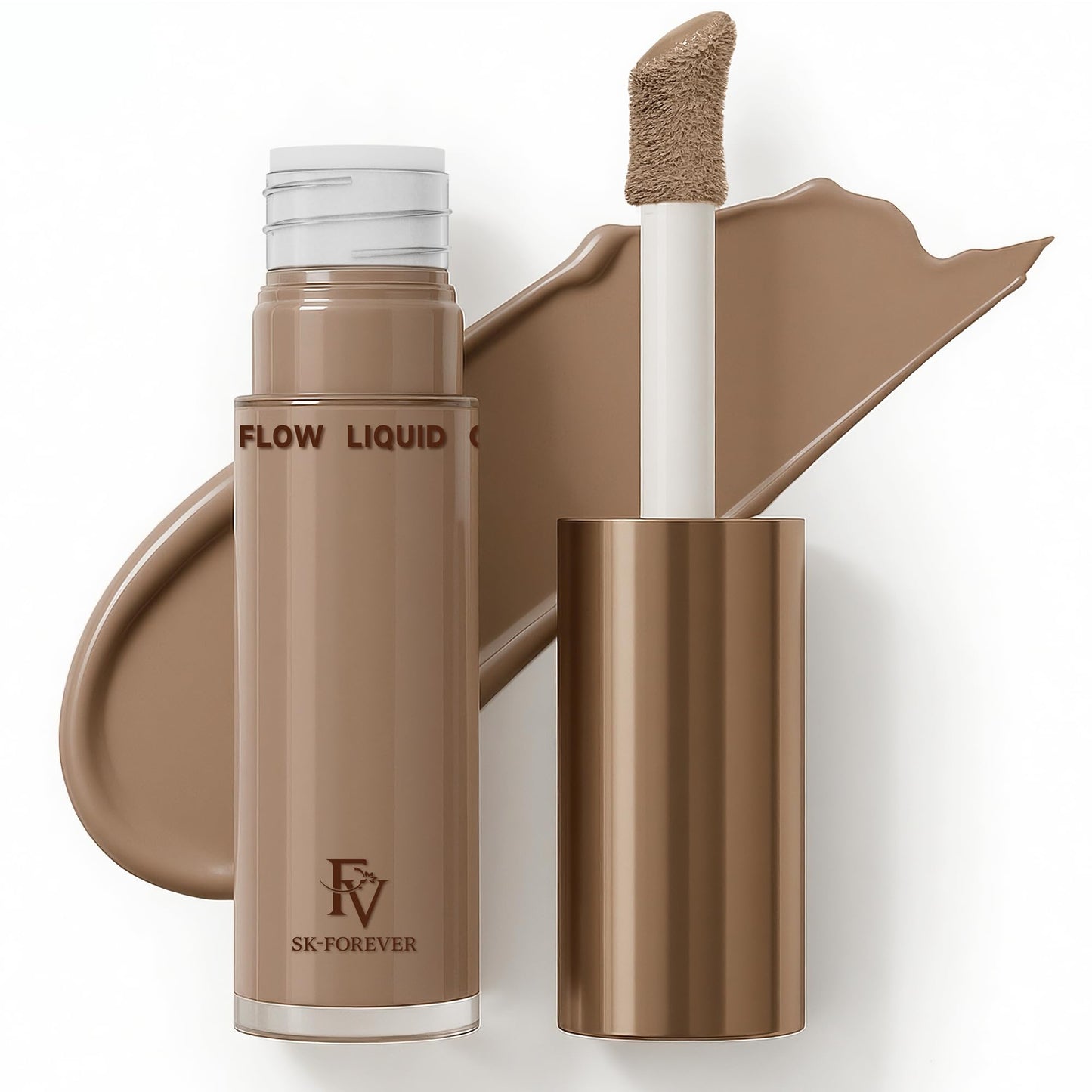 FV Liquid Cool Toned Contour Stick, Highly Pigmented, Longwear, Blendable Hydrating Formula with Natural Finish, Cream Contour & Bronzer Makeup for Fair/Light Skin, Vegan, 03 Light Neutral