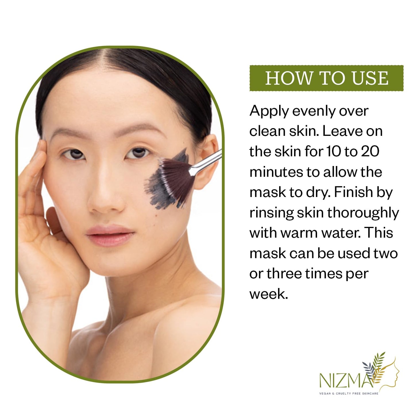 Detoxifying Charcoal Mask with Triple Clay & Organic Lecithin – Deep Cleansing, Pore Refining, Hydrating Face Mask – Rose Scented, Natural Skincare – 2 oz