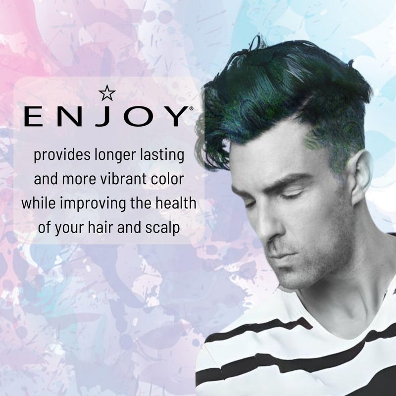 Enjoy Volumizing Elixir, Lightweight Root Lifting Styler for Fine Hair, Adds Body, Density & Long‑Lasting Hold, Water‑Based Texturizer, Humidity Resistant, 8.5 Oz
