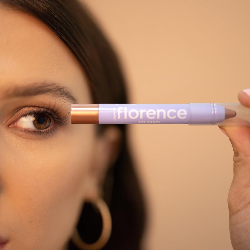 florence by mills Eyecandy Eyeshadow Stick, Toffee (golden brown), 0.063 oz/ 1.8g