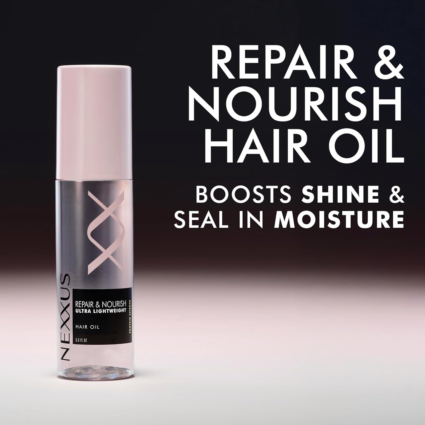 Nexxus Hair Oil - Ultra Lightweight Repair & Nourish Formula | 4 oz, STYLEPROTECT Technology