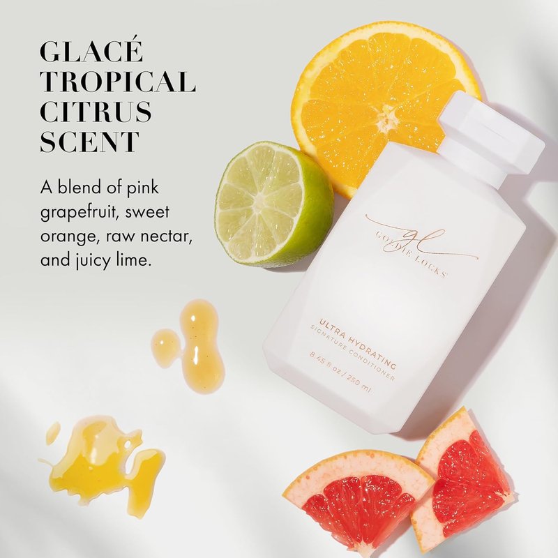 Ultra Hydrating Conditioner for Frizz & Split Ends - 3.4 fl oz | Sulfate-Free, Safe for Color-Treated Hair