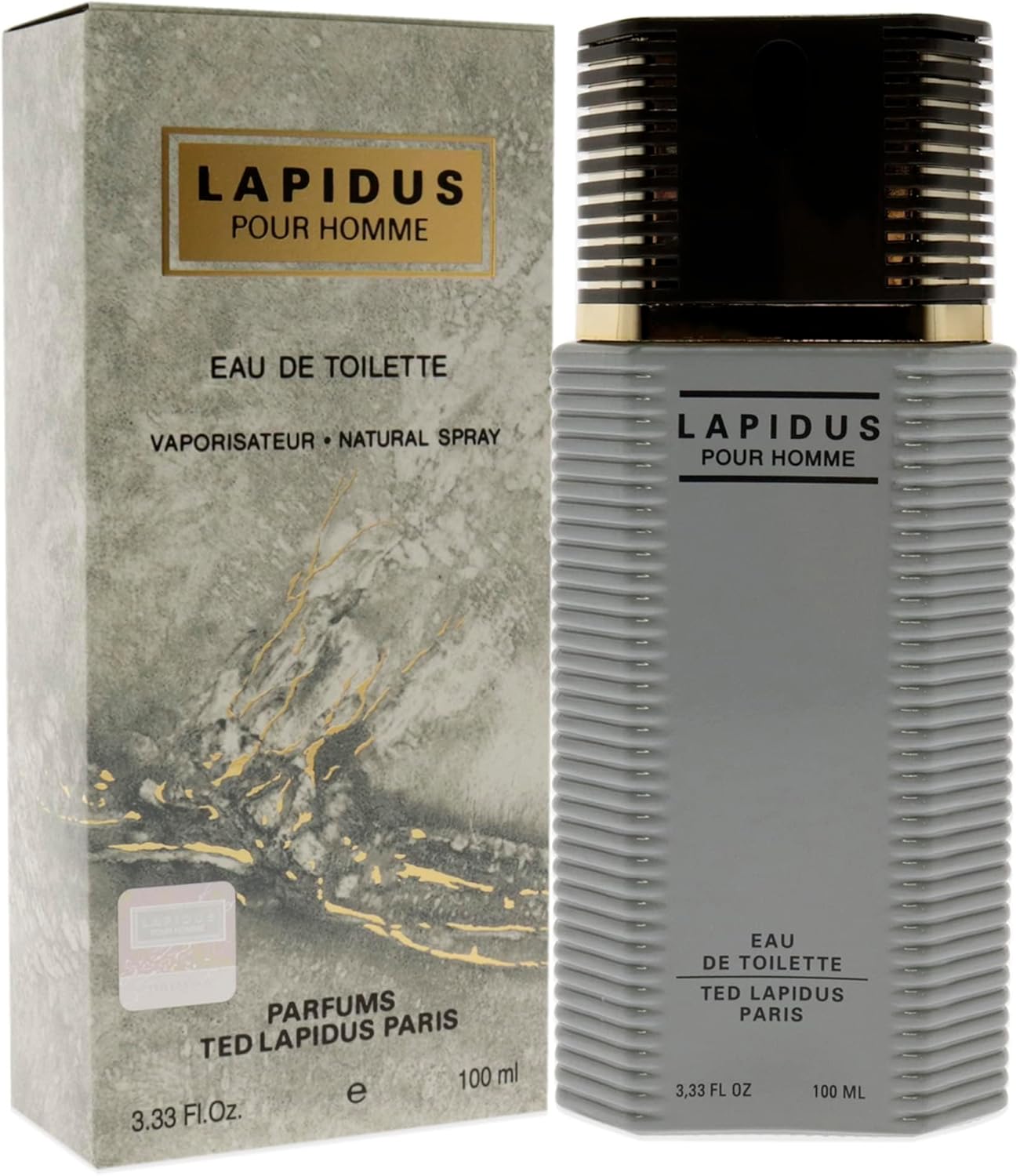 Ted Lapidus Eau De Toilette Spray for Men - 3.3 Ounces | Classic Fragrance
