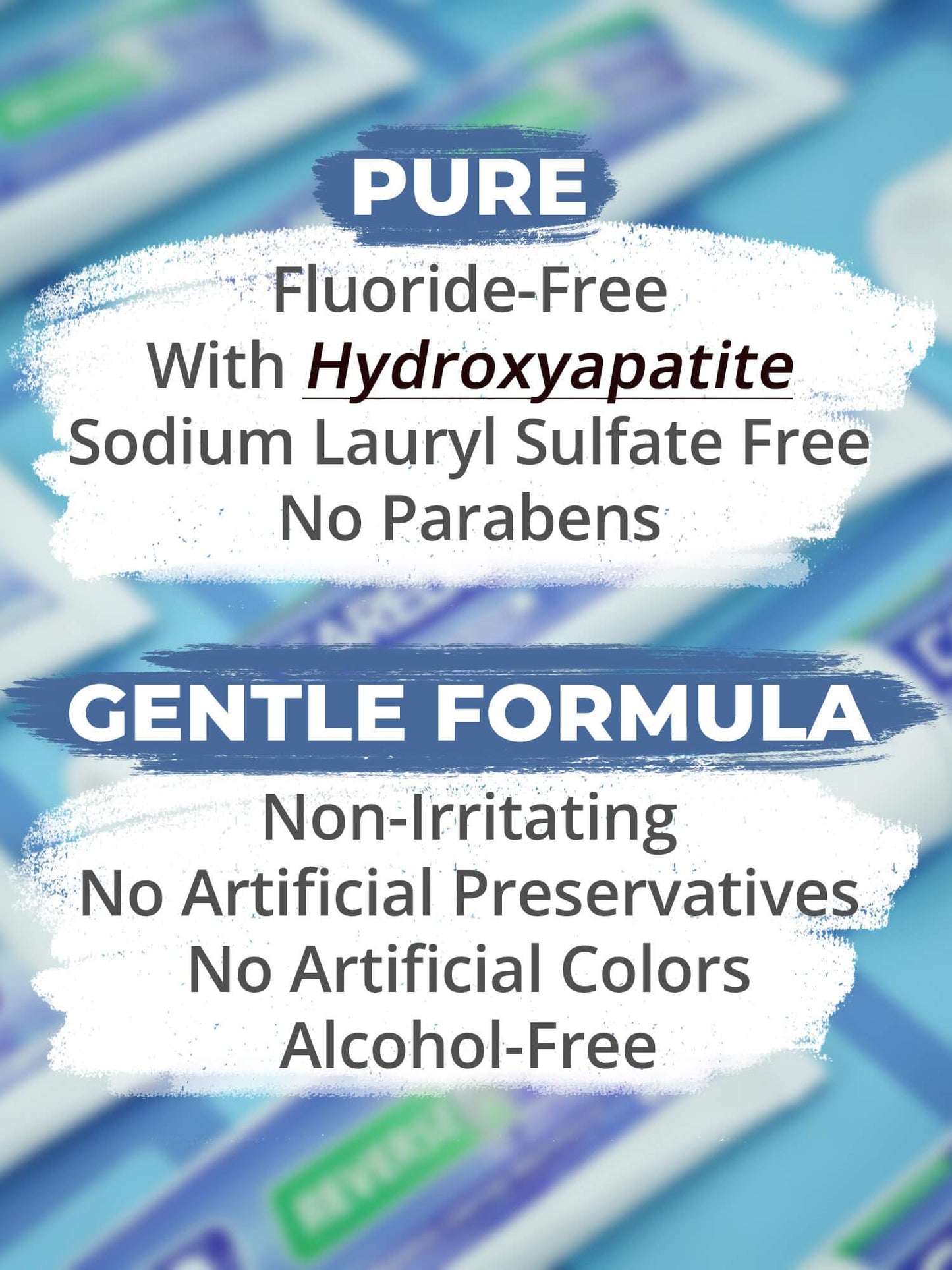 CAREDO Cavity Reversal Hydroxyapatite Toothpaste for Adults, Cavity Tooth Filler as Home Cavity Repair, Fluoride Free Reverse Cavities Treatment for Tooth Decay Repair, Remineralizing Repair 3.52OZ