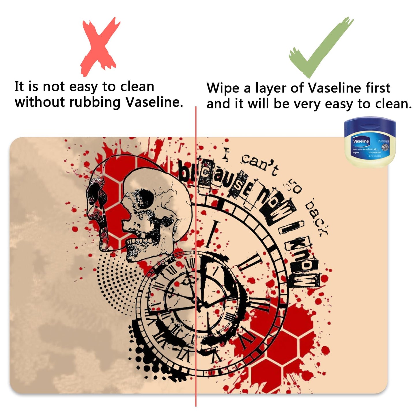 CINRA Blank Tattoo Practice Skins - 20pcs 1mm Double Sided Soft Rubber Microblading Practice Skins for Beginners & Experienced Artists