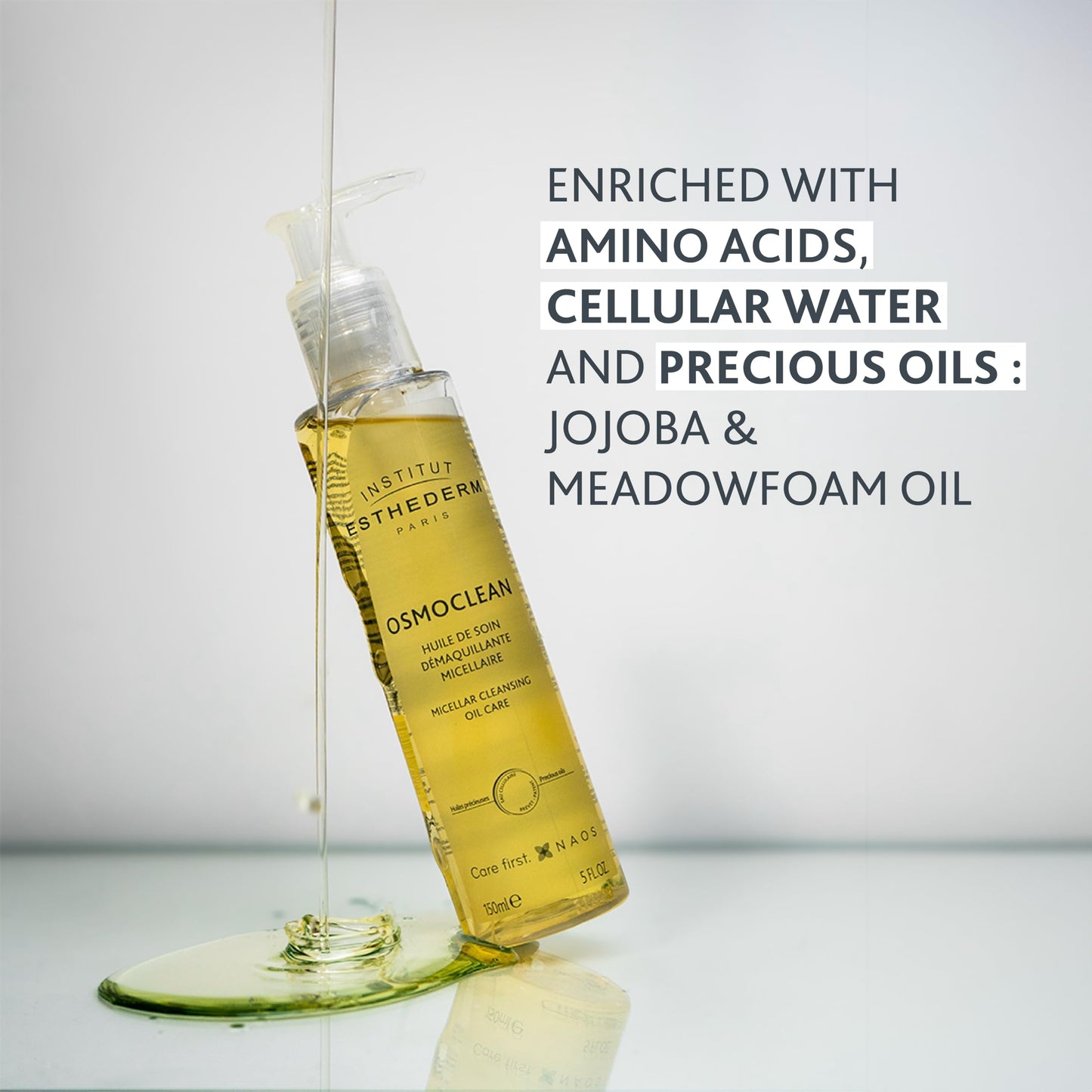 Institut Esthederm Micellar Cleansing Oil Care, Makeup Remover