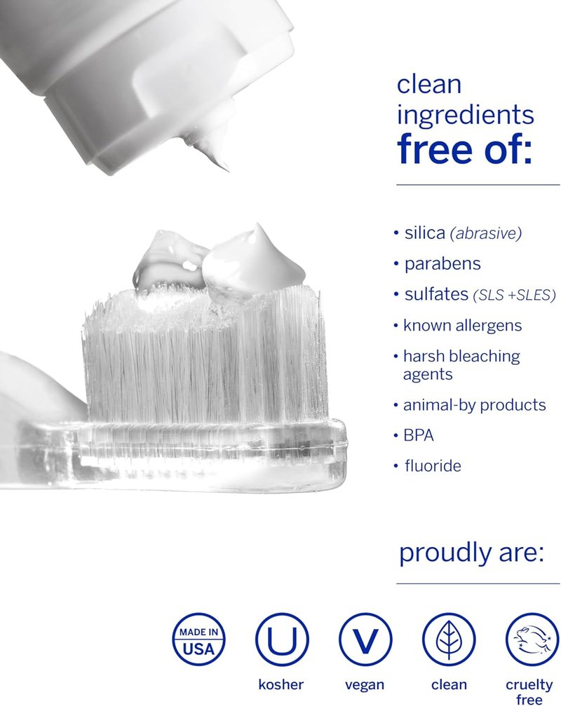 Supersmile Fluoride-Free Whitening Kit | Professional Grade Toothpaste & Toothbrush - Whitens Up to 6 Shades, 1.4 oz