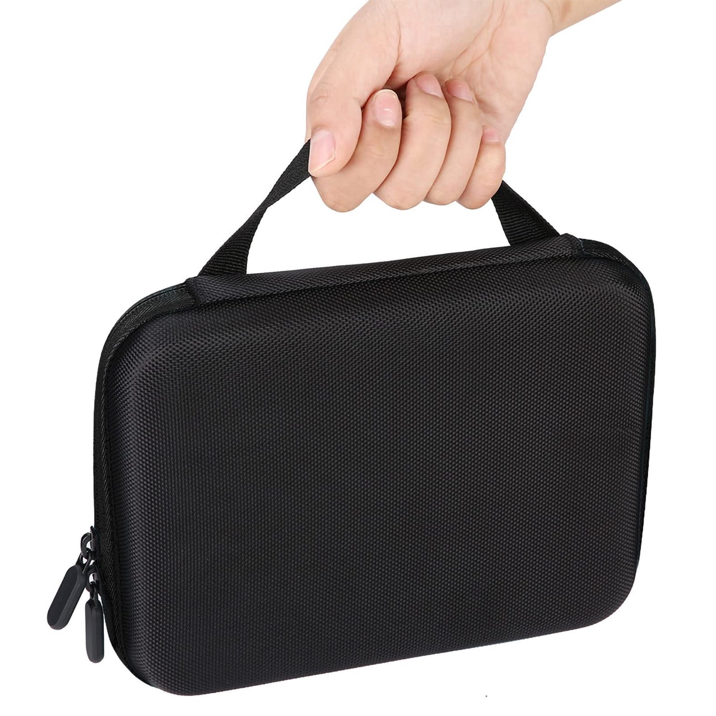 Zerone 63-Slot Essential Oil Storage Bag, Portable Aromatherapy Carrying Case, Large Capacity, Black