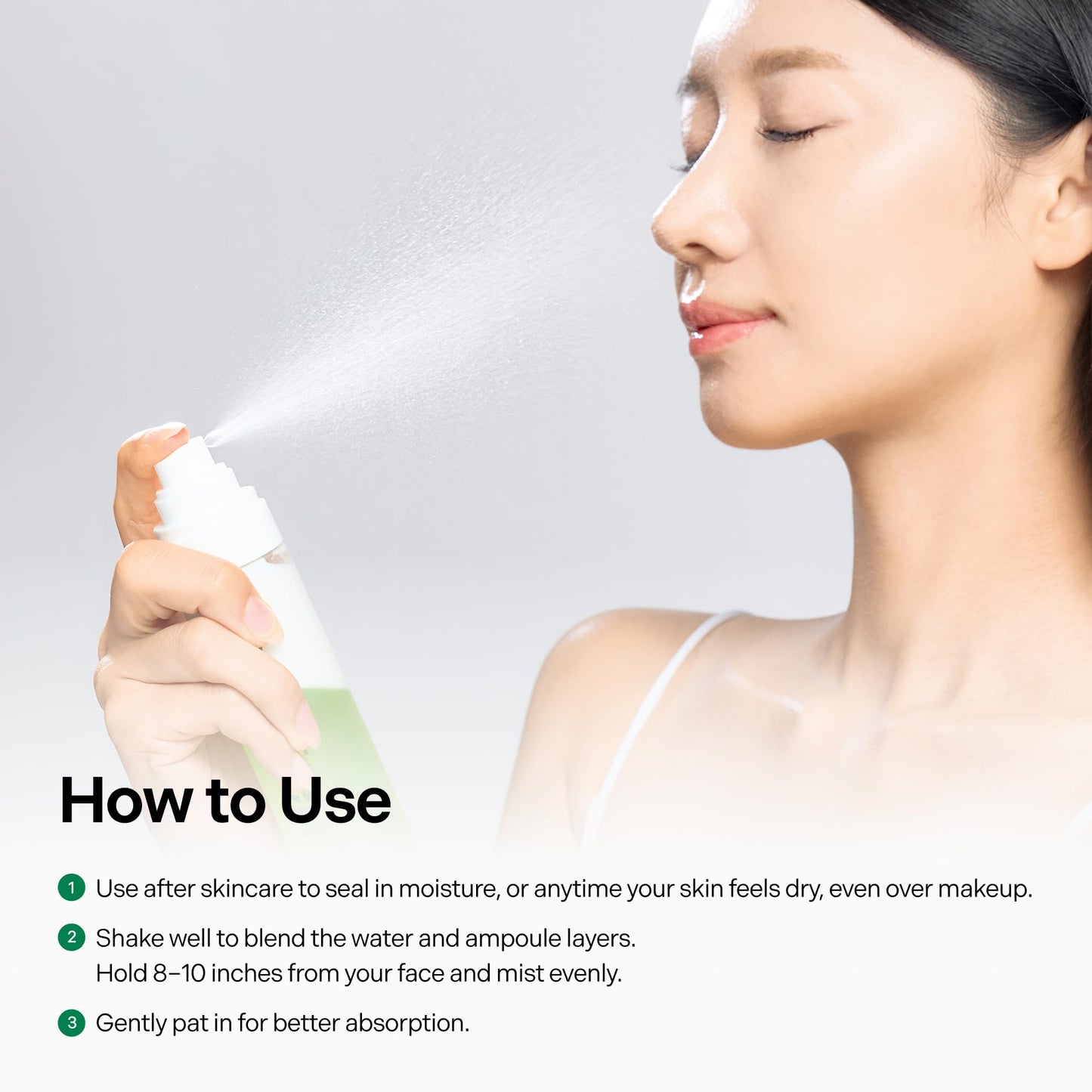 Coeternal Instant Glow Mist, Hydrating Lightweight Korean Face Mist with Algae 11, Niacinamide and Turmeric root, Moisturizing Spray for Dewy, Glass Skin, For Dry or Sensitive Skin, 120ml / 4.0 fl.oz.