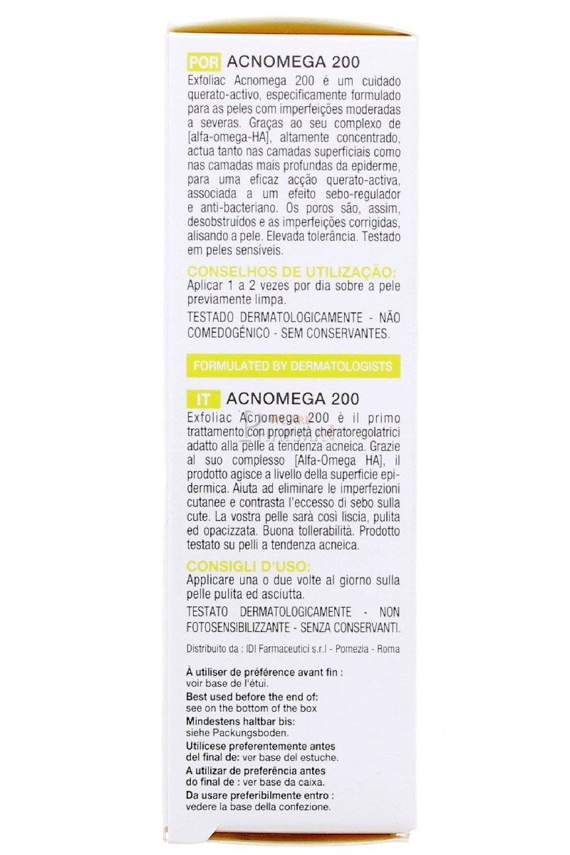 Noreva Exfoliac Acnoméga 200 30ml