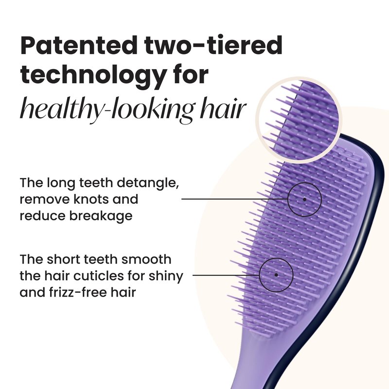 Tangle Teezer Zodiac Ultimate Detangler Hairbrush for Wet & Dry Hair, Eliminates Knots & Reduces Breakage for All Hair Types, Libra
