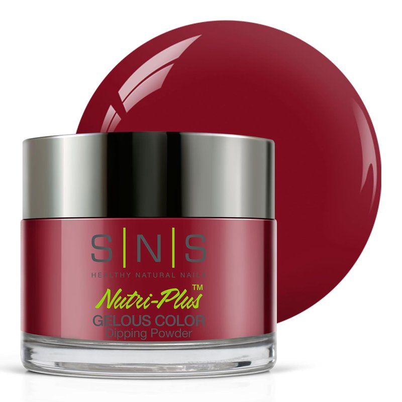 SNS Nails Dipping Powder - Ted Talk Red | Designer Series 1oz for Stunning Manicures