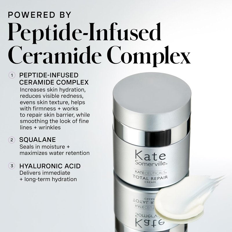 Kate Somerville Total Repair Cream - Advanced Anti-Aging Moisturizer for Wrinkles & Fine Lines | 1 Fl Oz