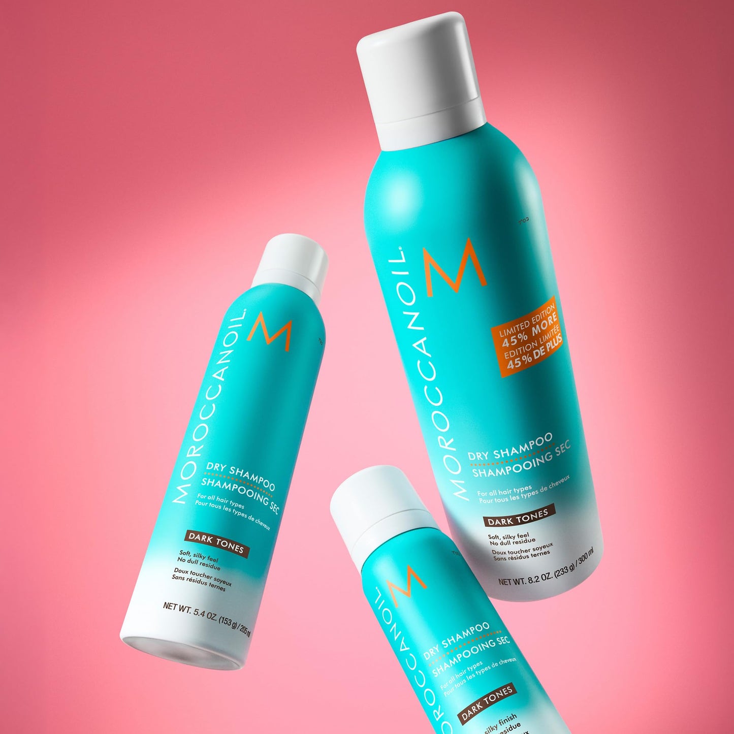 Moroccanoil Dry Shampoo Dark Tones, Jumbo, 8.2 Ounce
