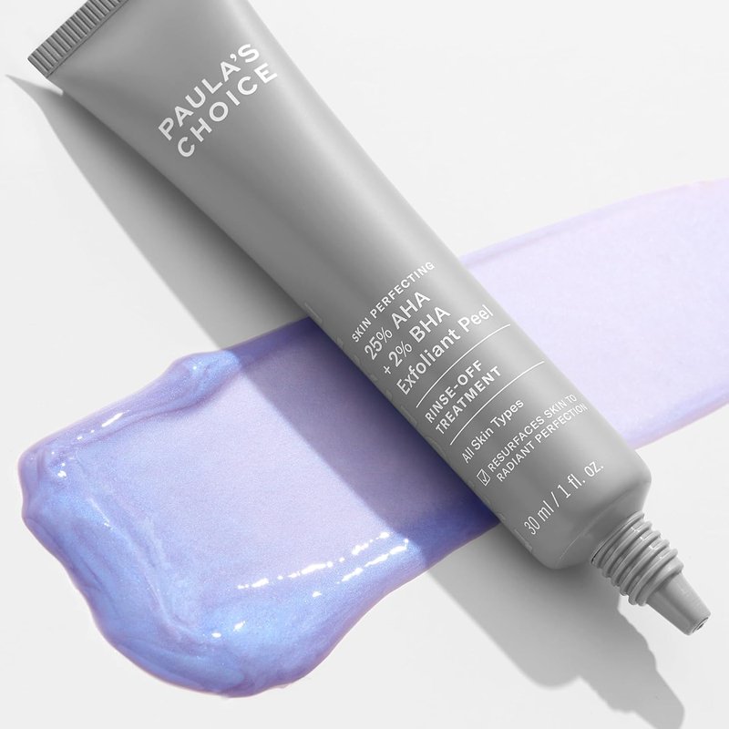 Paula's Choice Skin Perfecting AHA + BHA Exfoliant Peel - Rinse Off Treatment for All Skin Types | 1 Oz