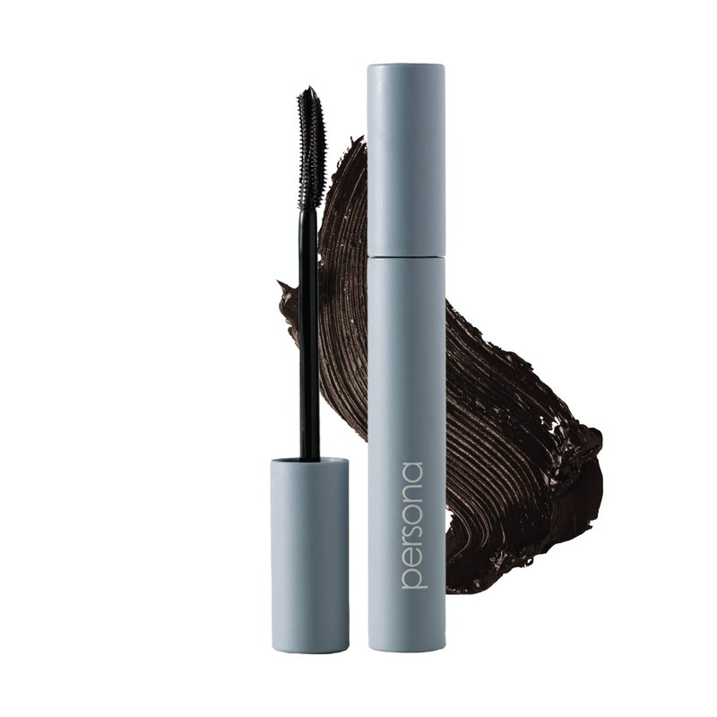 PERSONA Volumizing Black Tubing Mascara | Lift, Lengthen & Define | Buildable Volume Without Clumps | Long-Wear, Water-Removable | Vegan, Cruelty-Free & Gluten-Free (0.33 fl oz) | Made in Italy