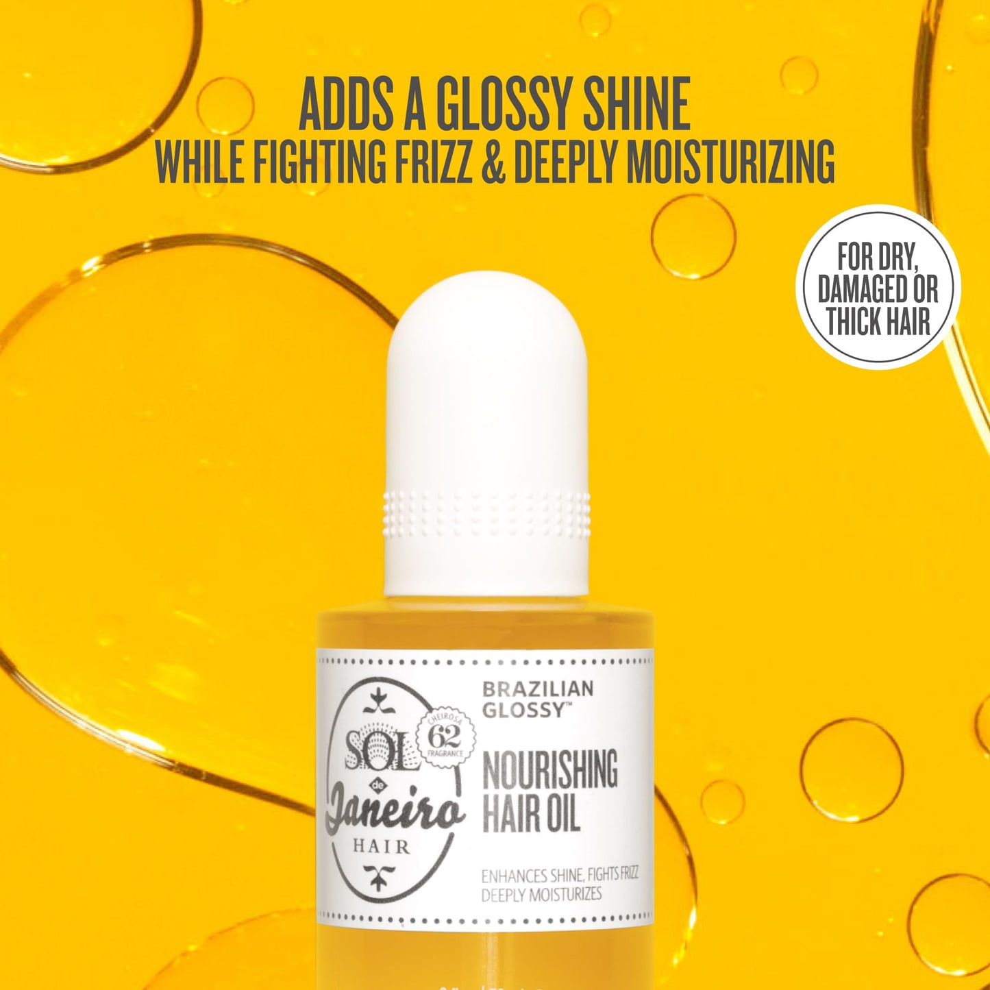 Sol de Janeiro Brazilian Glossy Nourishing Hair Oil | Fights Frizz