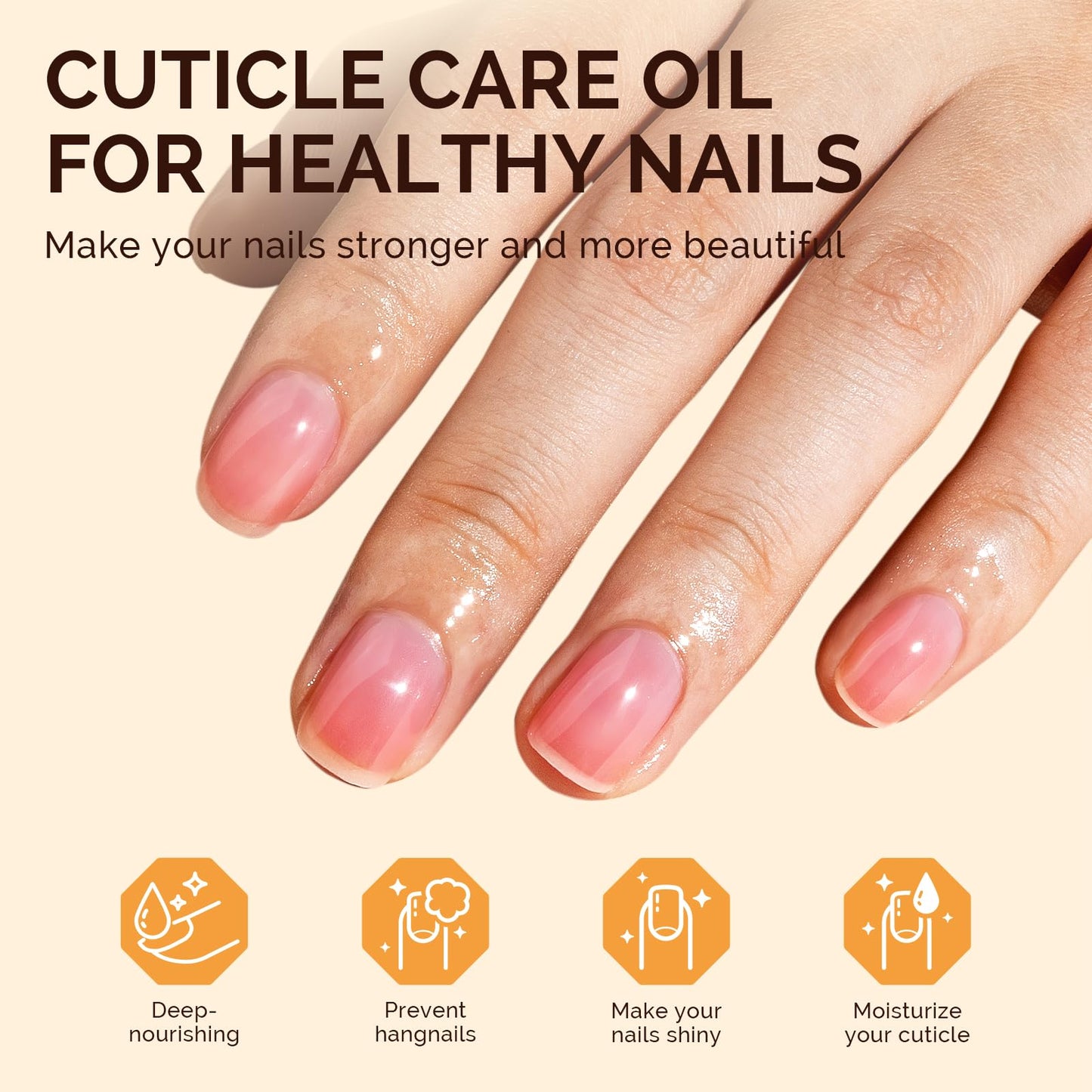 MelodySusie 12Pcs Cuticle Oil Pen Set,Nail Moisturizing Cuticle Oil Enriched with Vitamin E,Softens and Repairs cuticles,Nail Strengthener,Protects Damaged Skin,Thin Nails